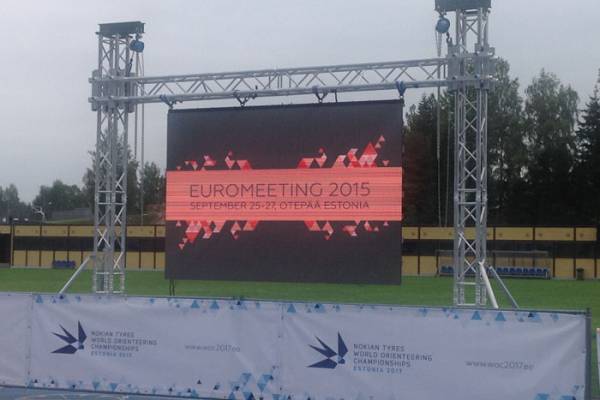 国外Euromeeting2015运动场舞台桁架
