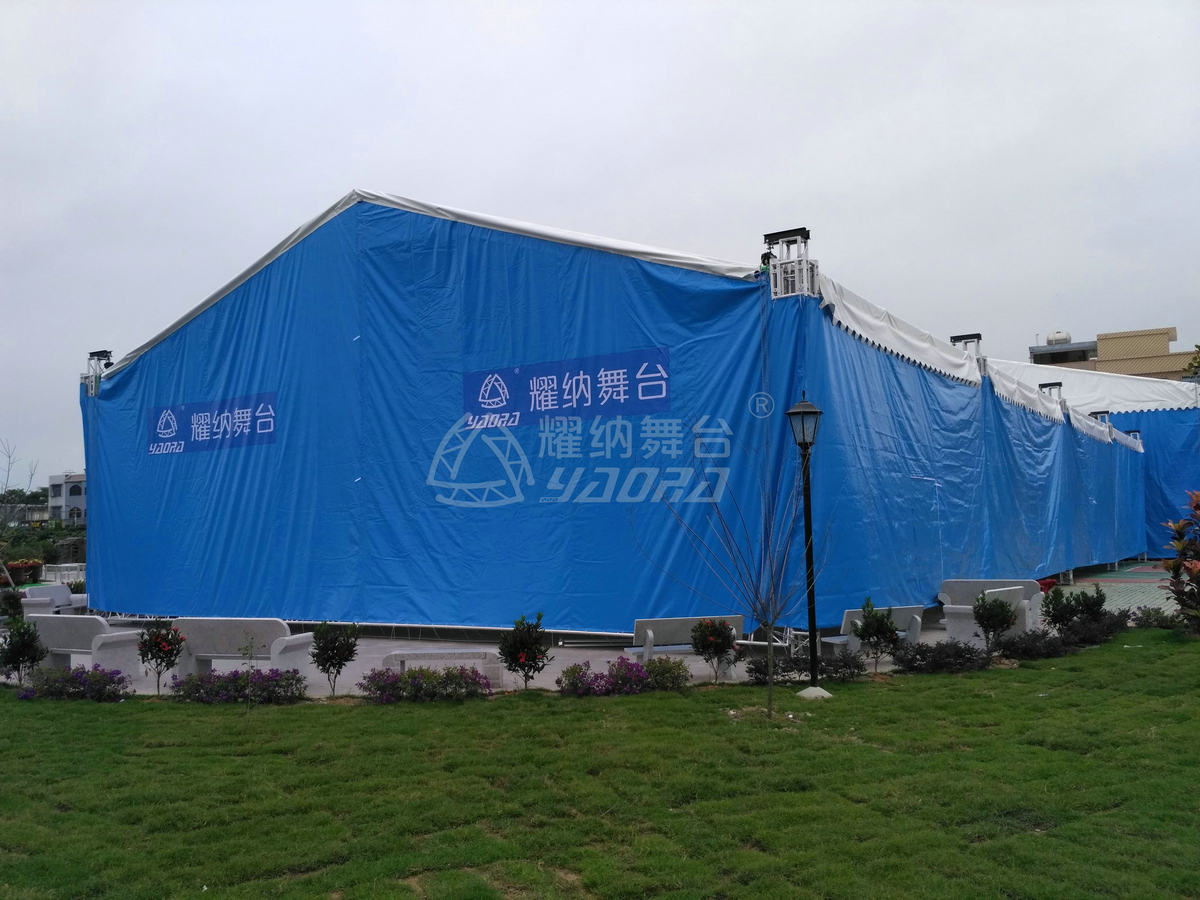 自己在家摆婚宴酒席棚好