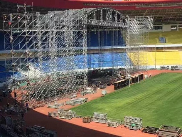 大型演出舞台搭建应注意的安全事项 大型演出舞台搭建应注意的安全事项
