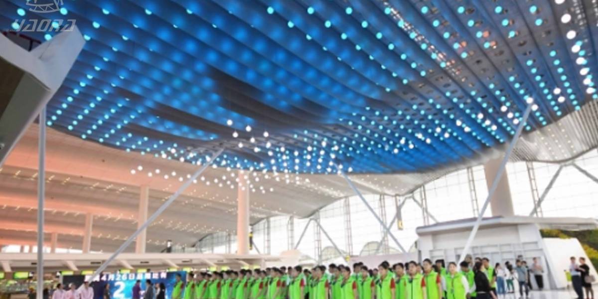 耀纳助力广州白云机场启动T2航站楼铝合金太空架
